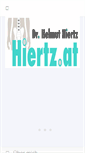 Mobile Screenshot of hiertz.at